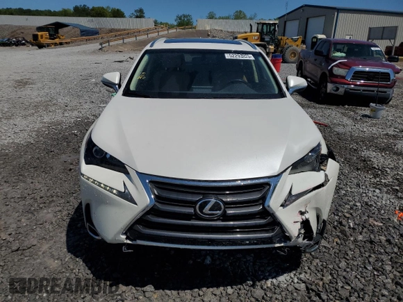2017 Lexus NX 200t with VIN JTJYARBZ2H2080852, listed as a Copart auction lot 52293225 with 71,304 mi miles and Salvage Title. Bid and sale history available at DreamBid. Image 5.
