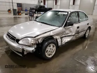 1998 Honda Civic LX z VIN 1HGEJ6670WL034166, wystawiony jako Copart lot #50903275 z przebiegiem 115 592 mil mil oraz Szkoda całkowita • Salvage title. Historia ofert i sprzedaży dostępna na DreamBid. Obrazek 1.