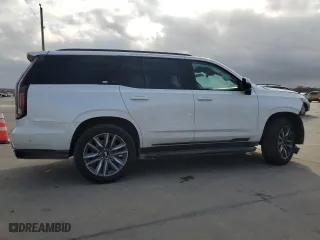 2021 Cadillac Escalade Sport Platinum with VIN 1GYS4GKL0MR447002, listed as a Copart auction lot 76842504 with 44,319 mi miles and Salvage Title. Bid and sale history available at carsss.com. Image 3.