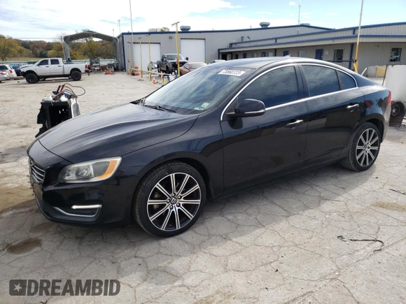 2015 Volvo S60 T5 Drive-E Platinum with VIN YV140MFD9F1317310, listed as a Copart auction lot 73560723 with 132,252 mi miles. Bid and sale history available at carsss.com. Image 1.