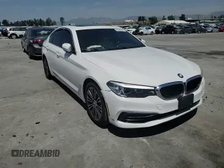 2020 BMW 5 Series 530e with VIN WBAJA9C07LCD42789, listed as a Copart auction lot 52234345 with Not Provided miles and Salvage Title. Bid and sale history available at DreamBid. Image 10.