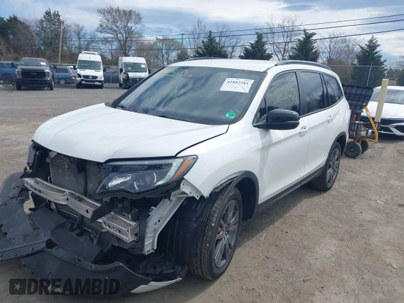 2022 Honda Pilot Sport with VIN 5FNYF6H3XNB037388, listed as a IAAI auction lot 41882581 with 53,540 mi miles and . Bid and sale history available at DreamBid. Image 18.