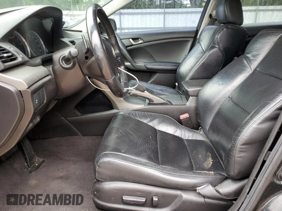 2009 Acura TSX with VIN JH4CU26659C005956, listed as a Copart auction lot 58553035 with 132,011 mi miles and Salvage title. Bid and sale history available at DreamBid. Image 7.