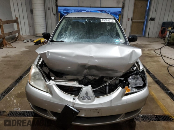 2004 Mitsubishi Lancer ES with VIN JA3AJ26E54U024145, listed as a Copart auction lot 85004014 with 94,511 mi miles and Salvage Title. Bid and sale history available at carsss.com. Image 5.