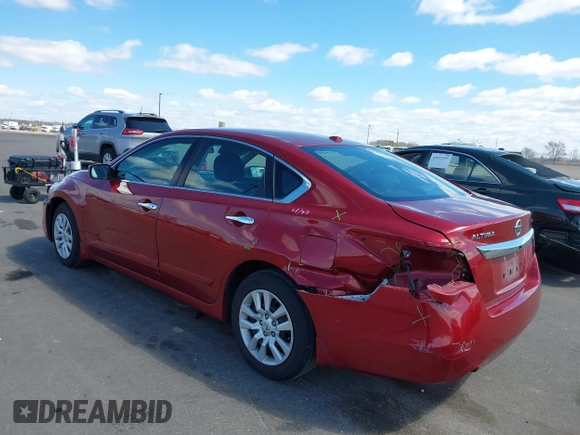 2015 Nissan Altima S with VIN 1N4AL3AP1FN342728, listed as a IAAI auction lot 42033113 with 106,397 mi miles and . Bid and sale history available at carsss.com. Image 3.
