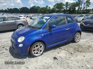 2013 FIAT 500 Sport with VIN 3C3CFFBR9DT661162, listed as a Copart auction lot 61552135 with 115,346 mi miles and Clean title. Bid and sale history available at DreamBid. Image 1.