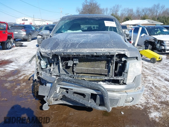 2014 Ford F-150 XL with VIN 1FTFX1EF1EKD34459, listed as a IAAI auction lot 41618872 with 166,468 mi miles. Bid and sale history available at carsss.com. Image 12.