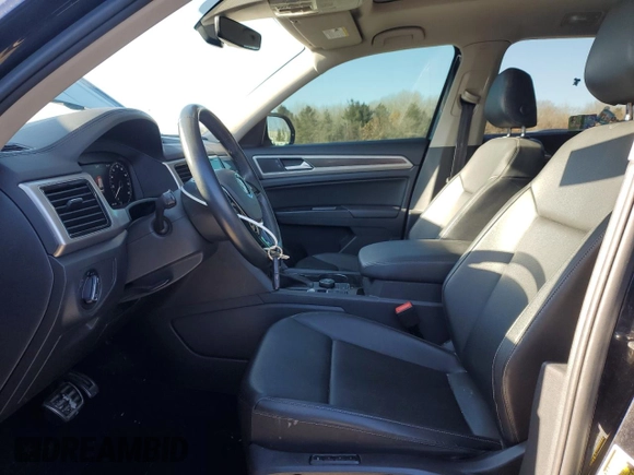 2019 Volkswagen Atlas SEL R-Line with VIN 1V2RR2CA3KC546952, listed as a Copart auction lot 46692645 with 64,416 mi miles and Salvage title. Bid and sale history available at DreamBid. Image 7.