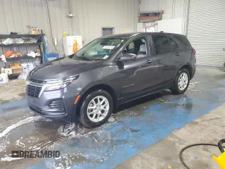 2022 Chevrolet Equinox LS z VIN 2GNAXHEV2N6116809, wystawiony jako Copart lot #55683005 z przebiegiem Nie podano mil oraz Nie do naprawy • Non repairable. Historia ofert i sprzedaży dostępna na DreamBid. Obrazek 1.