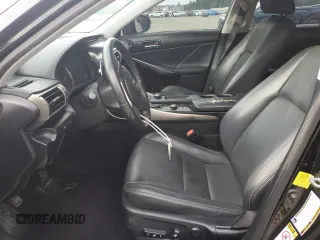 2014 Lexus IS 250 with VIN JTHBF1D28E5039162, listed as a Copart auction lot 62183525 with 120,489 mi miles and Salvage title. Bid and sale history available at DreamBid. Image 7.