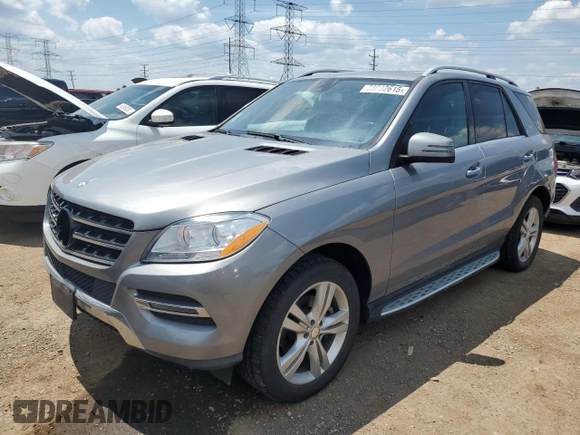 2015 Mercedes-Benz M 350 with VIN 4JGDA5HB3FA612466, listed as a Copart auction lot 63082615 with 74,675 mi miles and Clean title. Bid and sale history available at DreamBid. Image 1.