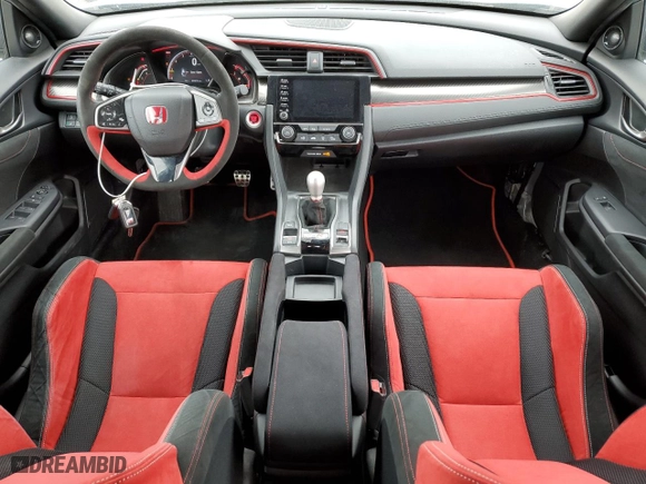 2021 Honda Civic Type R Touring with VIN SHHFK8G77MU203527, listed as a Copart auction lot 71277114 with 23,672 mi miles and Non Repairable. Bid and sale history available at carsss.com. Image 8.