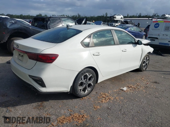 2020 Kia Forte LXS with VIN 3KPF24AD5LE230917, listed as a IAAI auction lot 41207664 with 54,239 mi miles. Bid and sale history available at carsss.com. Image 4.