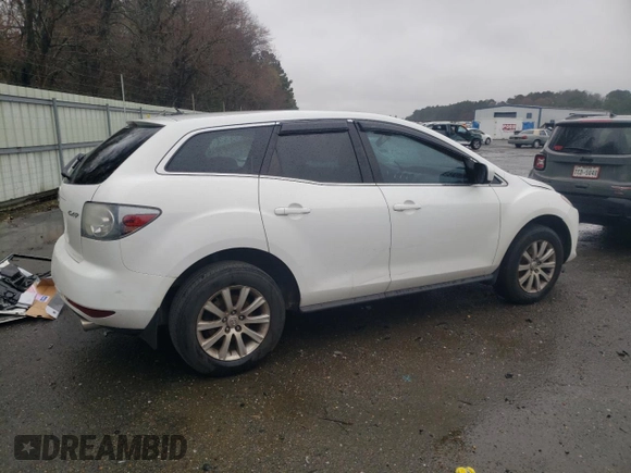 2010 Mazda CX-7 Sport with VIN JM3ER2W5XA0322342, listed as a Copart auction lot 44572475 with Not Provided miles and Salvage Title. Bid and sale history available at carsss.com. Image 3.