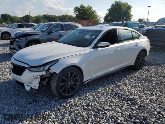 2023 Cadillac CT5 Sport z VIN 1G6DU5RK1P0144323, wystawiony jako Copart lot #51130535 z przebiegiem Nie podano mil oraz Czysty tytuł • Clean title. Historia ofert i sprzedaży dostępna na DreamBid. Obrazek 1.