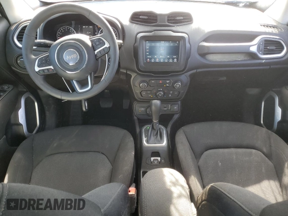 2021 Jeep Renegade Upland with VIN ZACNJDAB2MPN21535, listed as a Copart auction lot 46889645 with 17,333 mi miles and Salvage title. Bid and sale history available at DreamBid. Image 8.