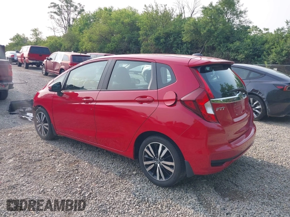 2019 Honda Fit EX with VIN 3HGGK5H82KM742918, listed as a IAAI auction lot 42368216 with 34,476 mi miles and . Bid and sale history available at DreamBid. Image 3.