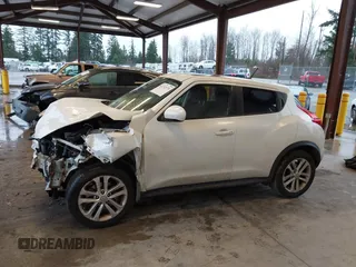 2013 Nissan Juke S with VIN JN8AF5MV1DT221881, listed as a IAAI auction lot 41192176 with 71,042 mi miles. Bid and sale history available at carsss.com. Image 15.