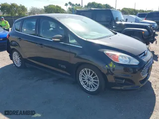 2015 Ford C-Max Energi SEL with VIN 1FADP5CU2FL122882, listed as a IAAI auction lot 41402521 with 59,006 mi miles. Bid and sale history available at carsss.com. Image 1.