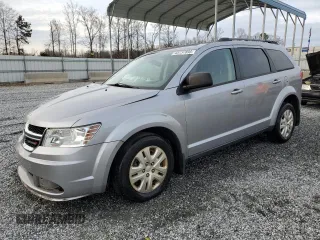 2018 Dodge Journey SE with VIN 3C4PDCAB3JT302276, listed as a Copart auction lot 45737895 with 163,213 mi miles and Salvage Title. Bid and sale history available at DreamBid. Image 1.
