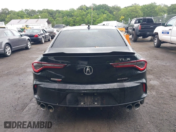 2022 Acura TLX Type S with VIN 19UUB7F08NA002254, listed as a IAAI auction lot 42610825 with Not provided miles and . Bid and sale history available at DreamBid. Image 15.