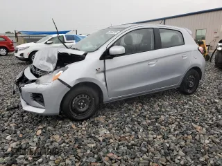 2024 Mitsubishi Mirage ES z VIN ML32AUHJ7RH029278, wystawiony jako Copart lot #59265455 z przebiegiem 10 214 mil mil oraz Czysty tytuł • Clean title. Historia ofert i sprzedaży dostępna na DreamBid. Obrazek 1.