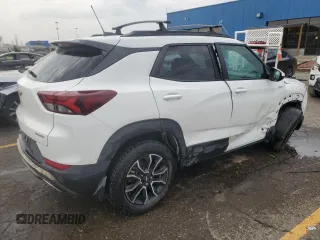 2023 Chevrolet TrailBlazer ACTIV with VIN KL79MSSL5PB075979, listed as a Copart auction lot 74554484 with 47,757 mi miles and Salvage Title. Bid and sale history available at DreamBid. Image 3.
