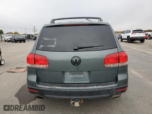 2004 Volkswagen Touareg with VIN WVGCM67L04D027410, listed as a Copart auction lot 79044964 with 100,509 mi miles and Salvage title. Bid and sale history available at DreamBid. Image 6.