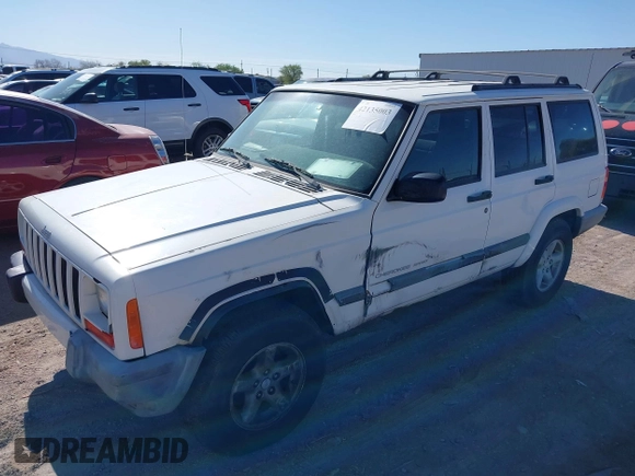 2001 Jeep Cherokee Sport with VIN 1J4FT48S61L582047, listed as a IAAI auction lot 42135003 with 160,716 mi miles and . Bid and sale history available at DreamBid. Image 2.