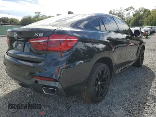 2016 BMW X6 xDrive35i with VIN 5UXKU2C59G0N81281, listed as a Copart auction lot 71541973 with 81,165 mi miles. Bid and sale history available at carsss.com. Image 3.