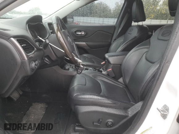 2019 Jeep Cherokee Overland with VIN 1C4PJMJN8KD311541, listed as a Copart auction lot 71706494 with Not provided miles and Salvage title. Bid and sale history available at DreamBid. Image 7.