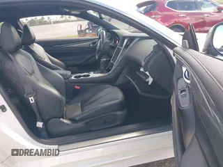 2020 Infiniti Q60 Luxe with VIN JN1EV7EK2LM340406, listed as a IAAI auction lot 41641294 with 35,239 mi miles and . Bid and sale history available at carsss.com. Image 5.