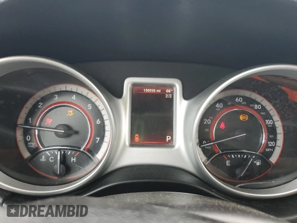 2015 Dodge Journey American Value with VIN 3C4PDCAB6FT552201, listed as a Copart auction lot 53934925 with 158,898 mi miles and Salvage Title. Bid and sale history available at DreamBid. Image 9.