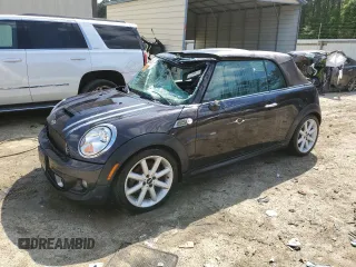 2013 MINI Convertible S with VIN WMWZP3C51DT551311, listed as a Copart auction lot 56083284 with Not Provided miles and Salvage Title. Bid and sale history available at DreamBid. Image 1.