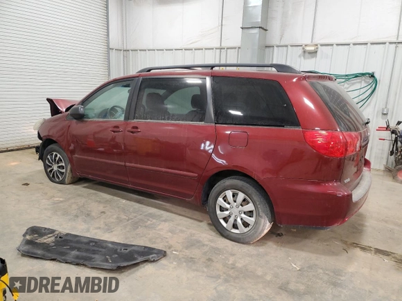 2010 Toyota Sienna CE with VIN 5TDKK4CC6AS325430, listed as a Copart auction lot 41908895 with 180,617 mi miles and Non Repairable. Bid and sale history available at DreamBid. Image 2.