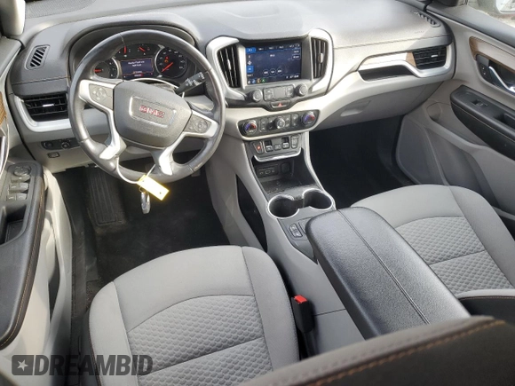 2019 GMC Terrain SLE with VIN 3GKALTEX5KL293827, listed as a Copart auction lot 47349295 with 105,528 mi miles and Salvage Title. Bid and sale history available at carsss.com. Image 8.