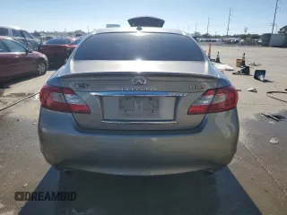 2011 Infiniti M37 with VIN JN1BY1AP2BM326416, listed as a Copart auction lot 81486964 with 168,804 mi miles and Salvage Title. Bid and sale history available at carsss.com. Image 6.