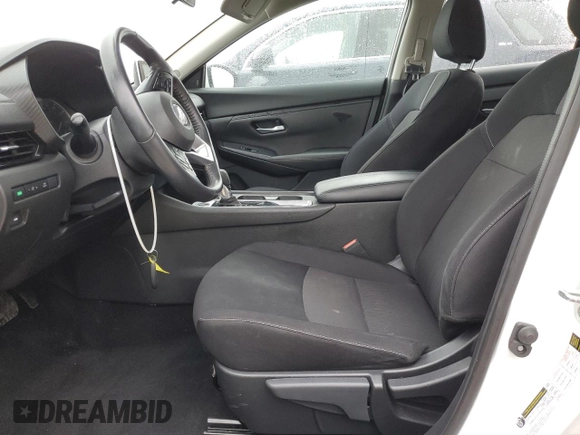 2022 Nissan Sentra SV with VIN 3N1AB8CV1NY262629, listed as a Copart auction lot 49256945 with 84,528 mi miles and Salvage Title. Bid and sale history available at carsss.com. Image 7.