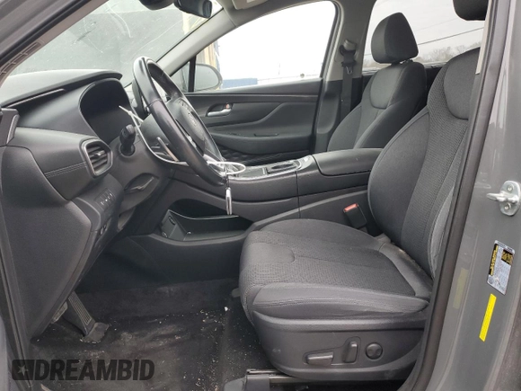 2021 Hyundai Santa Fe SEL with VIN 5NMS64AJ6MH314506, listed as a Copart auction lot 89408985 with 52,219 mi miles and Clean Title. Bid and sale history available at carsss.com. Image 7.
