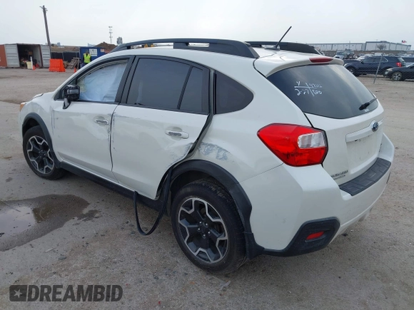2015 Subaru XV Crosstrek Limited with VIN JF2GPAMC5F8310080, listed as a IAAI auction lot 41706928 with 115,629 mi miles. Bid and sale history available at carsss.com. Image 3.