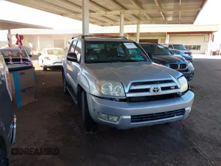 2003 Toyota 4Runner SR5 with VIN JTEZT14R630013185, listed as a IAAI auction lot 41627685 with 257,636 mi miles. Bid and sale history available at carsss.com. Image 1.
