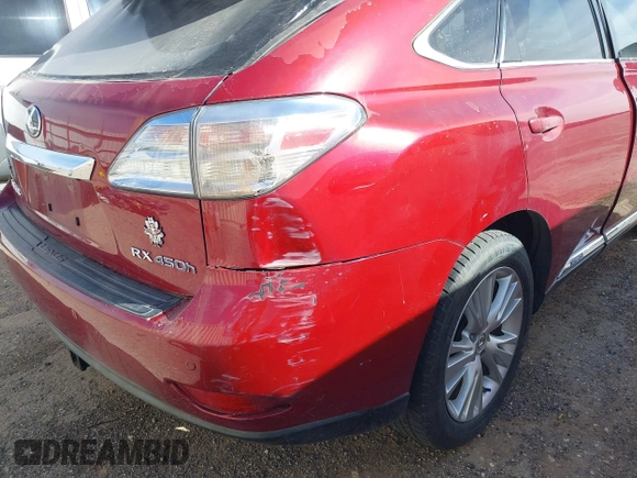 2010 Lexus RX 450h with VIN JTJBC1BA3A2025070, listed as a IAAI auction lot 41737673 with 138,011 mi miles and . Bid and sale history available at DreamBid. Image 6.
