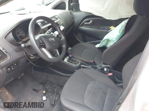 2016 Kia Rio LX with VIN KNADM4A37G6633251, listed as a IAAI auction lot 41909406 with 114,830 mi miles and . Bid and sale history available at DreamBid. Image 5.
