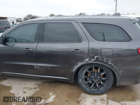 2018 Dodge Durango R/T with VIN 1C4SDJCT4JC341443, listed as a IAAI auction lot 41538154 with 88,030 mi miles and . Bid and sale history available at DreamBid. Image 14.