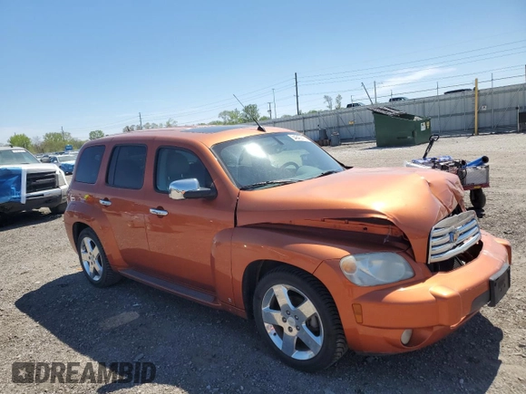 2008 Chevrolet HHR LT with VIN 3GNDA53P78S578516, listed as a Copart auction lot 54845315 with 108,520 mi miles and Clean Title. Bid and sale history available at DreamBid. Image 4.