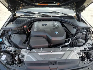 2025 BMW 3 Series 330i with VIN 3MW69CW00S8F24683, listed as a Copart auction lot 62086865 with 5,126 mi miles and Salvage title. Bid and sale history available at DreamBid. Image 11.