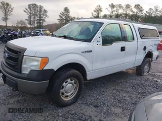 2013 Ford F-150 XL with VIN 1FTFX1EF9DFB87766, listed as a IAAI auction lot 40963973 with 195,796 mi miles. Bid and sale history available at carsss.com. Image 14.