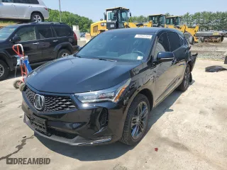 2024 Acura RDX w/A-Spec Package with VIN 5J8TC2H64RL007068, listed as a Copart auction lot 58943164 with 5,684 mi miles and Salvage Title. Bid and sale history available at carsss.com. Image 1.