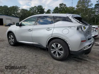2022 Nissan Murano S with VIN 5N1AZ2AJ7NC123020, listed as a Copart auction lot 73141584 with 46,492 mi miles and Salvage Title. Bid and sale history available at DreamBid. Image 2.