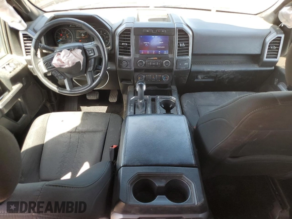2020 Ford F-150 XL with VIN 1FTEW1CP3LKD96209, listed as a Copart auction lot 52708015 with 126,828 mi miles and Salvage Title. Bid and sale history available at carsss.com. Image 8.
